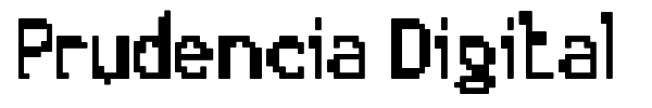 Prudencia Digital font preview